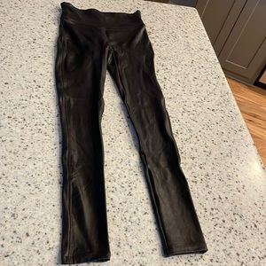 Spanx faux leather leggings